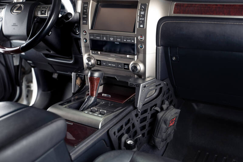 Lexus GX 460 Center Console Molle Panels & Digital Device Bridge - Driver & Passenger Side - DV8 Offroad - 2010